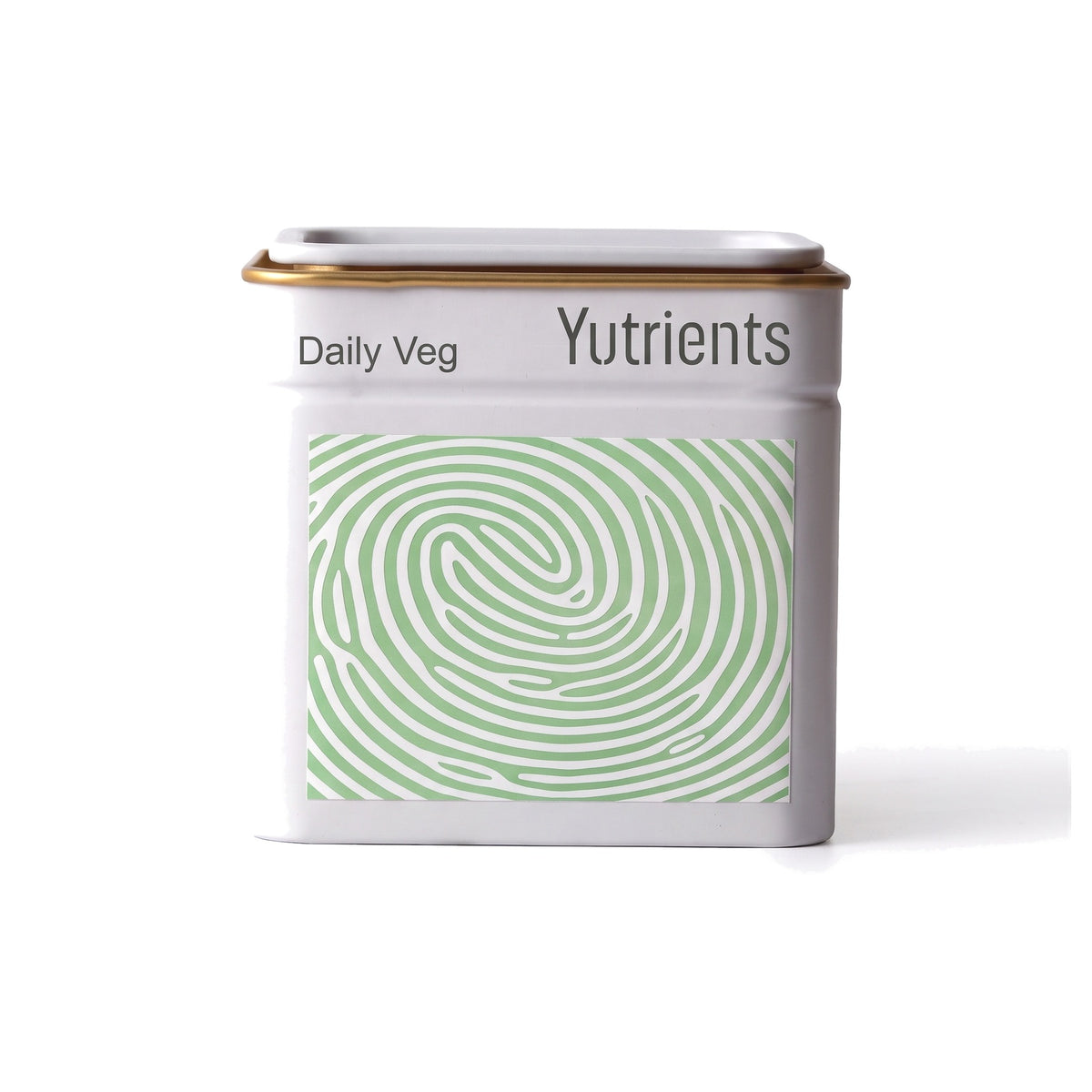 v3 Daily Veg — the tin, printed Daily Veg