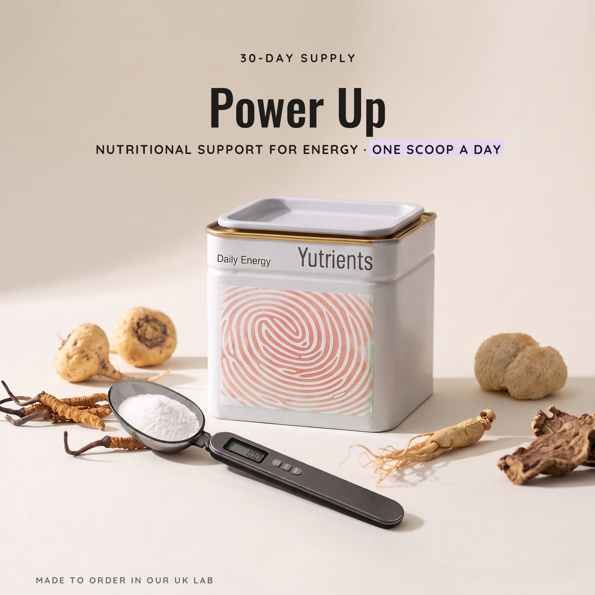 v2 Daily Energy — 30-day supply, one scoop a day