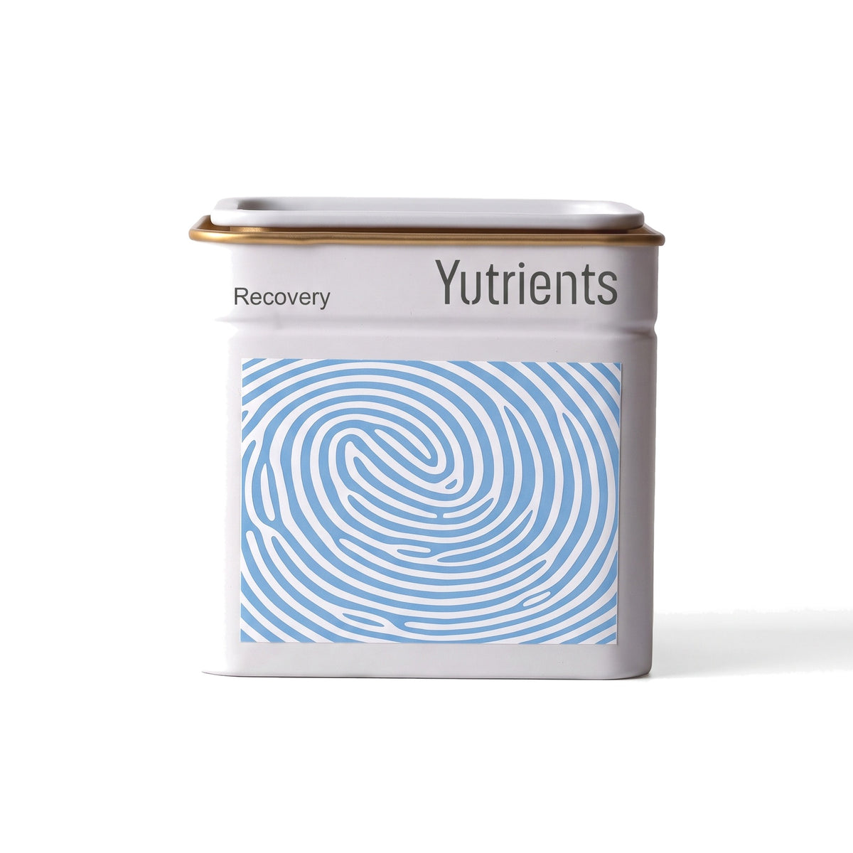 v3 Workout Recovery — the tin, printed Recovery