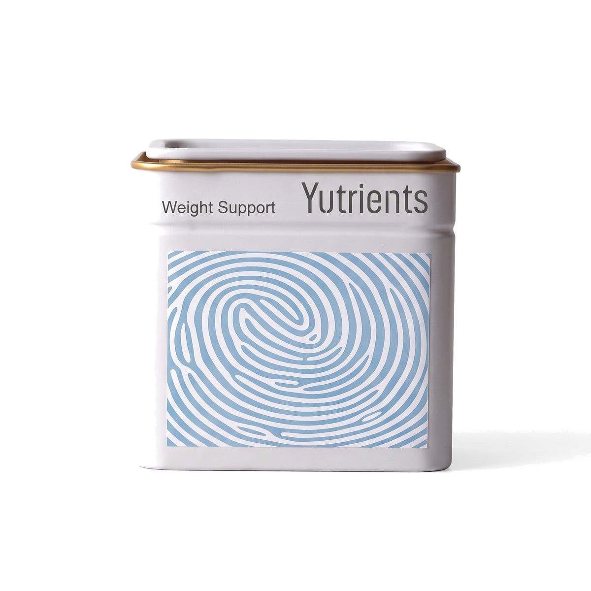 v3 Weight Support — the tin, printed Weight Support