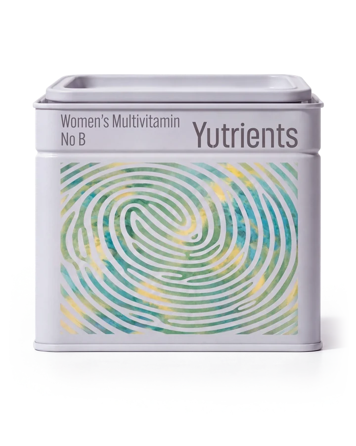 Women's Multivitamin - No B tin