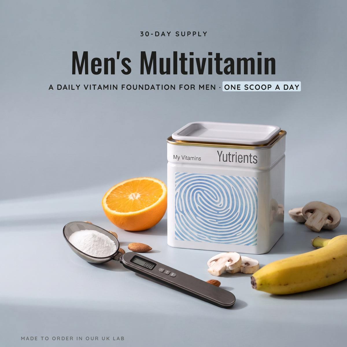 v2 Men's Multivitamin — 30-day supply, one scoop a day