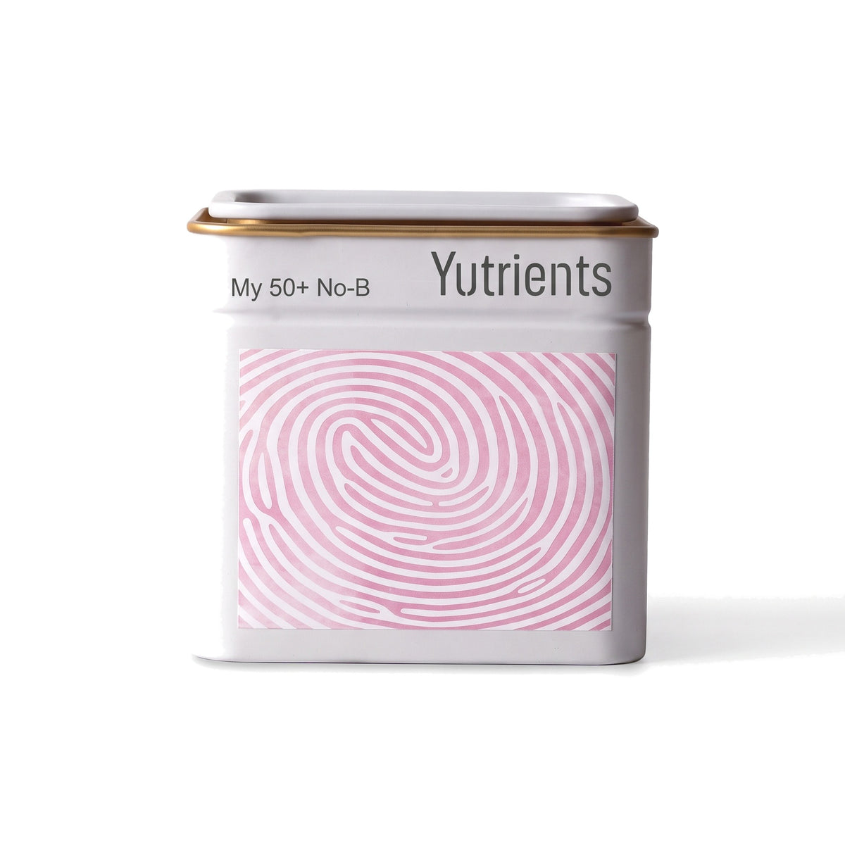 v3 Women's 50+ Multivitamin - No B — the tin, printed My 50+ No-B