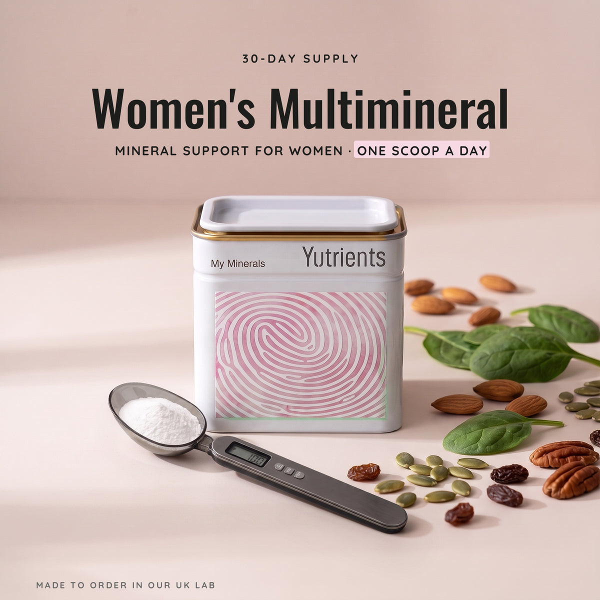 v2 Women's Multimineral — 30-day supply, one scoop a day