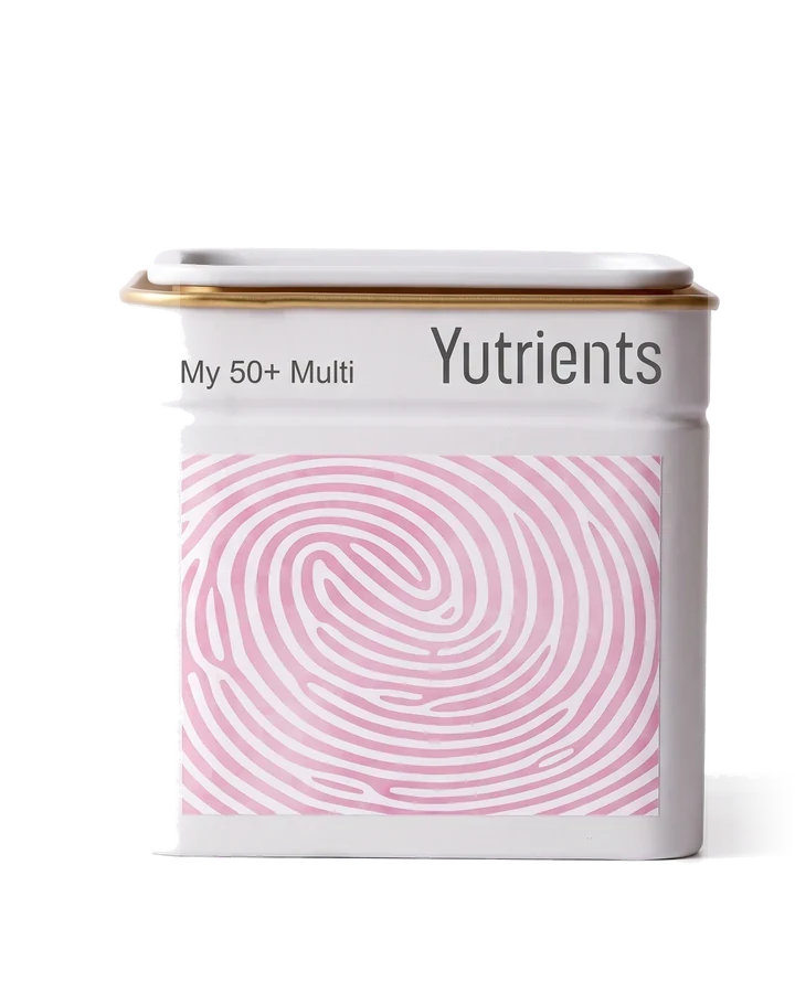 Women's 50+ Multi Vitamin & Mineral tin